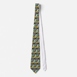 LINUX TUX PENGUIN FISH TIE