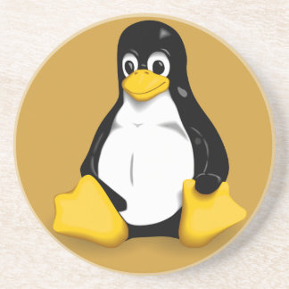 Linux Tux Products Coaster