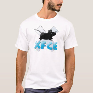 Linux XFCE White T-Shirt