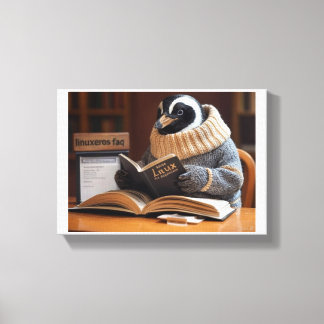 Linuxeros FAQ Canvas Print
