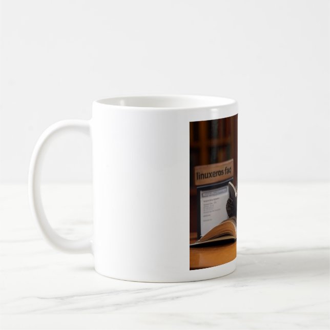 Linuxeros FAQ Coffee Mug (Left)