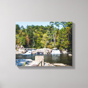 Linville Falls Canvas Print