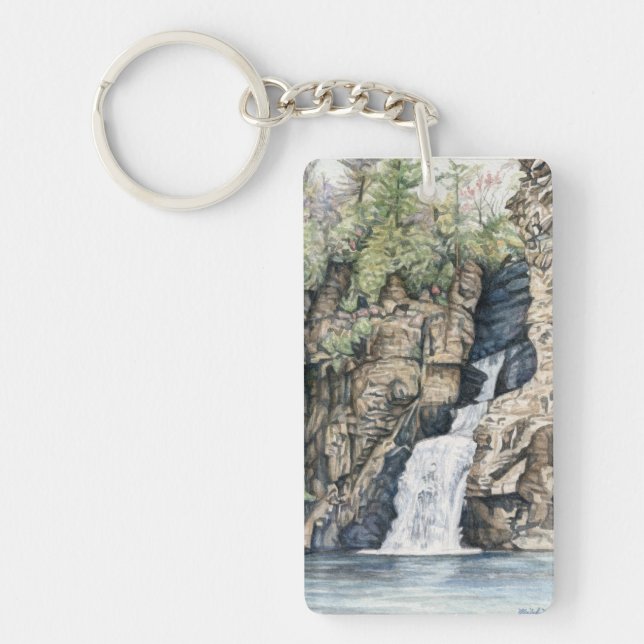 Linville Falls Keychain (Front)