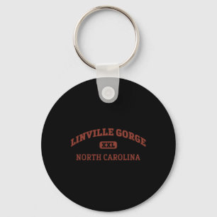 Linville Gorge College Style Rock Climbing Area De Keychain