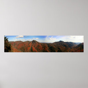 Linville Gorge in Autumn, North Carolina Poster