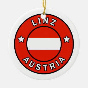 Linz Austria Ceramic Ornament