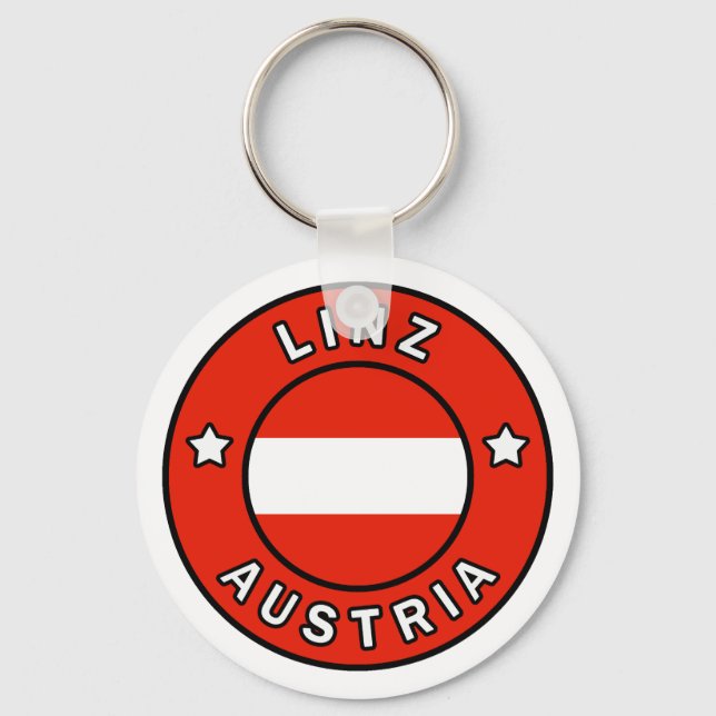 Linz Austria Keychain (Front)