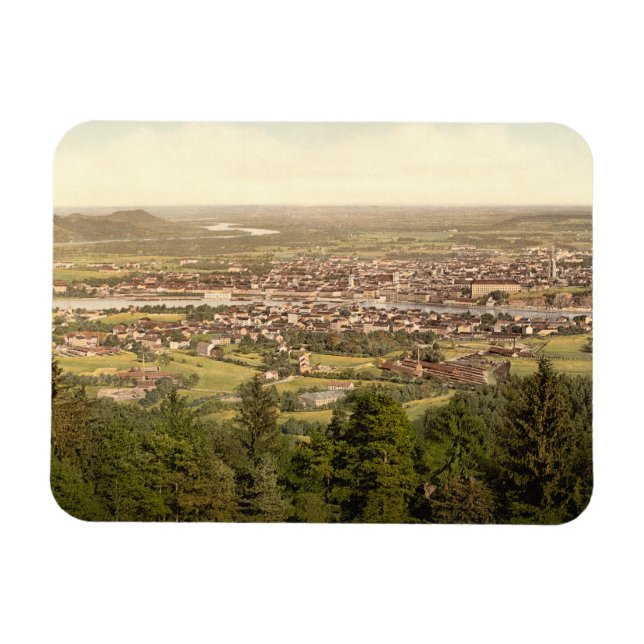 Linz II in Austria Magnet (Horizontal)