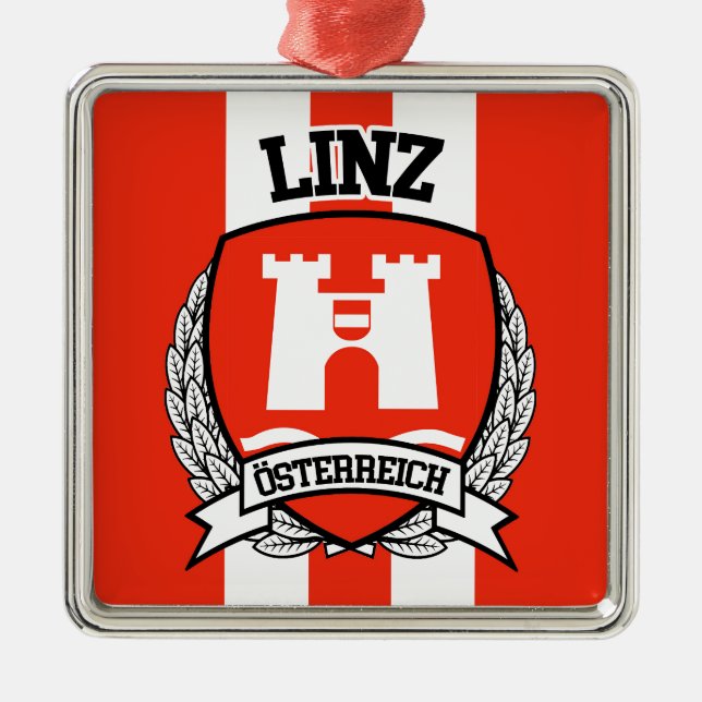 Linz Metal Ornament (Front)
