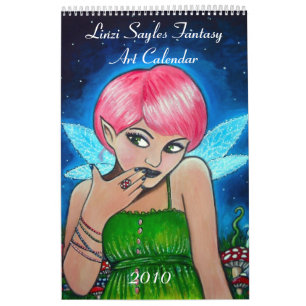 Linzi Sayles Fantasy Art Calendar 2010