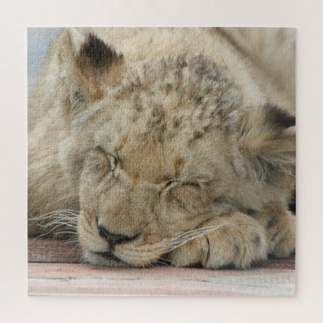 Lion 009 by JAMFoto Jigsaw Puzzle (Vertical)