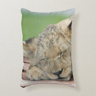 Lion 014 accent pillow