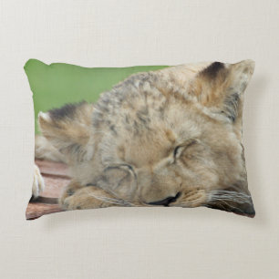 Lion 014 accent pillow