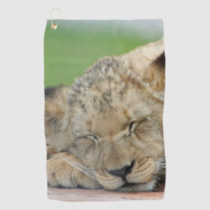 Lion 014 golf towel