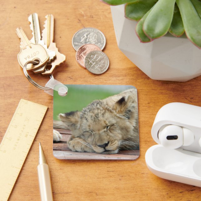 Lion 014 keychain (Desk)