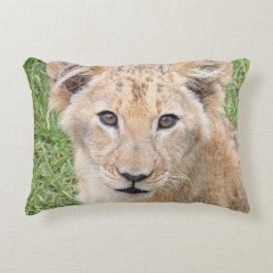 Lion 016 accent pillow