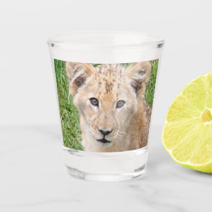 Lion 016 shot glass