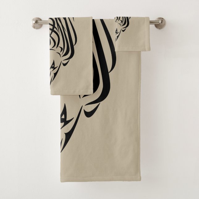 Lion - 01 bath towel set (Insitu)