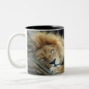 Lion 036 Two-Tone coffee mug