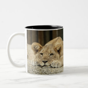 Lion 040 Two-Tone coffee mug