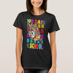 Lion 100 Days Of School T-Shirt
