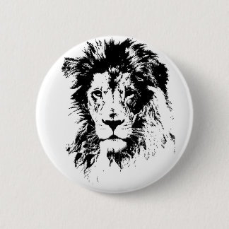 lion 2 inch round button