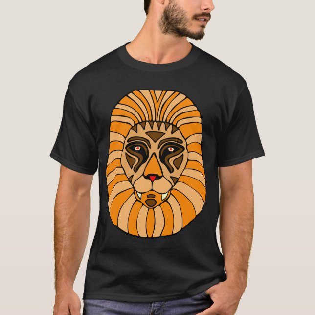 Lion #4 T-Shirt (Front)