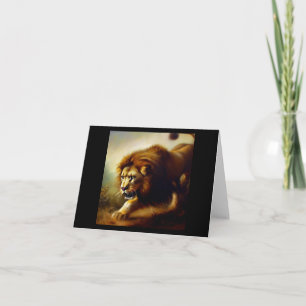 Lion (5) Wild Cat Card