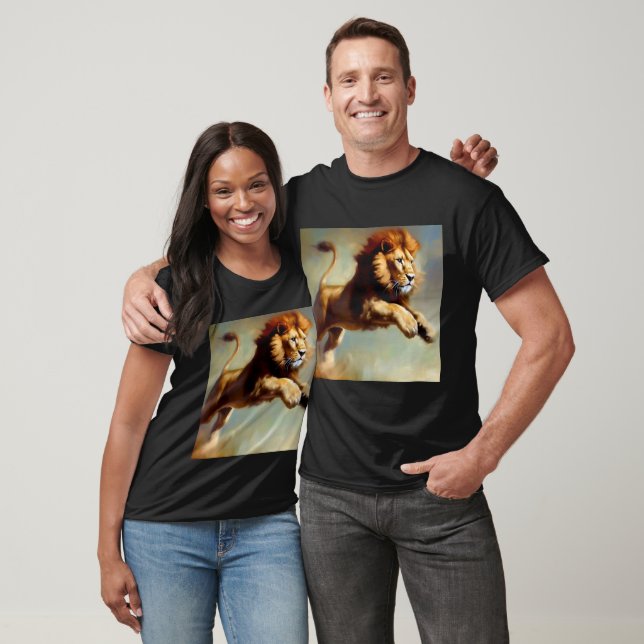 Lion (8) Wild Cat T-Shirt (Unisex)