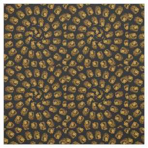 Lion Abstract Art, Fabric