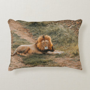 LION ACCENT PILLOW