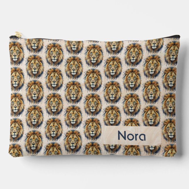 Lion Accessory Pouch (Front)