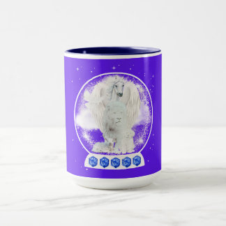 Lion agneau animal de compagnie Sympathy café Mug