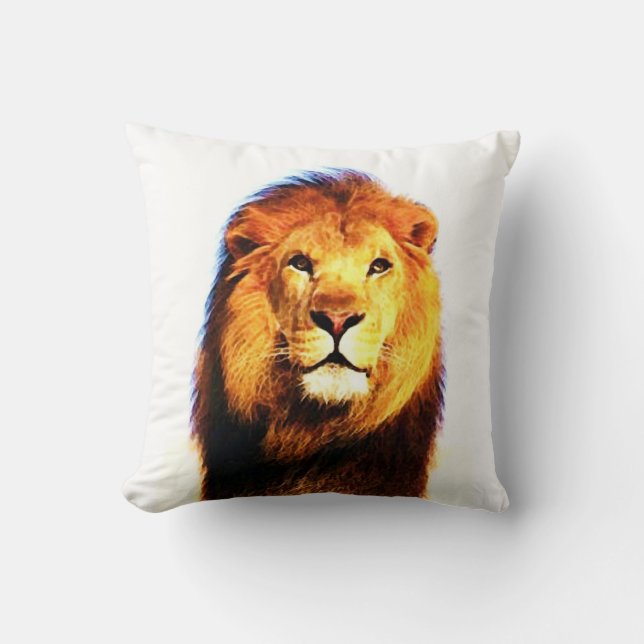 Lion American MoJo Pillow (Front)