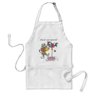 Lion and Lamb Candy Cane Makers Standard Apron