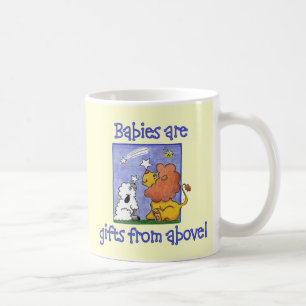 Lion and Lamb catch falling stars Coffee Mug