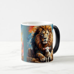 Lion and Lamb Magic Mug