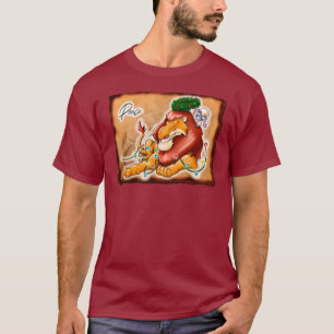 LION AND LAMB PEACE by Jeff Willis Art T-Shirt