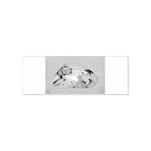 Lion And Lamb Self-inking Stamp