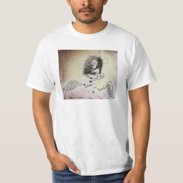 Lion and Lamb T-Shirt (Front)