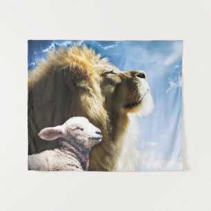 Lion and Lamb Tapestry