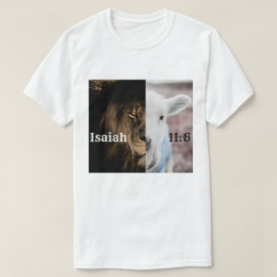 Lion and lamb tee shirt