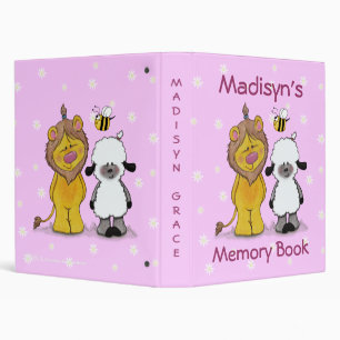 Lion and Lamb True Friends Binder