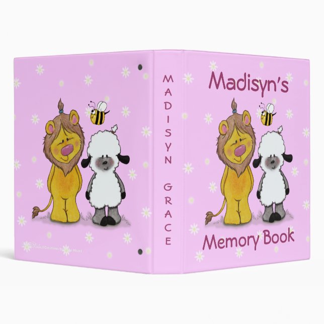 Lion and Lamb True Friends Binder (Background)