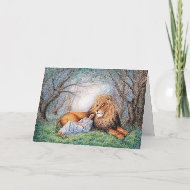Lion and Me Card (Front)