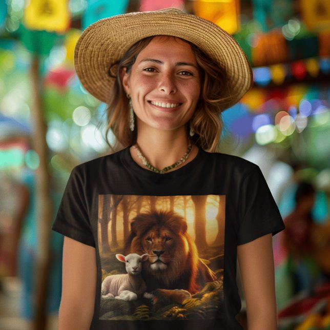 LION AND THE LAMB CHRISTIAN T-SHIRTS (Creator Uploaded)
