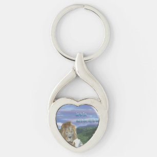 Lion and the Lamb products Keychain