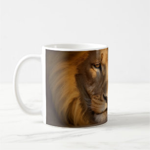 Lion Animal Wild Beauty Freedom Wilderness Print Coffee Mug