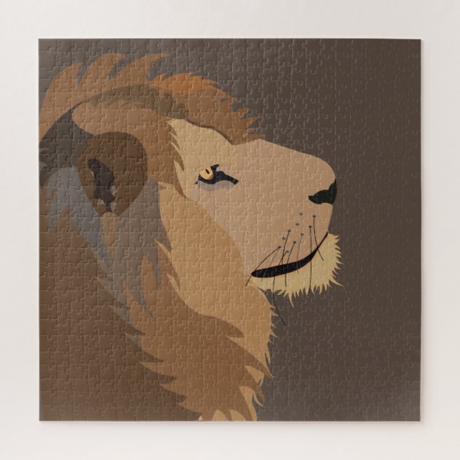 Lion Animal Wildlife Big Cat  Jigsaw Puzzle (Vertical)