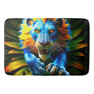 Lion Art Bath Mat